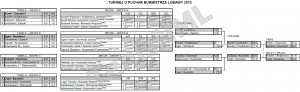 Turniej o Puchar Burmistrza Lubawy 2015 - wyniki